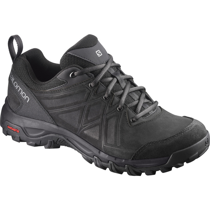 Salomon EVASION 2 LTR Zapatillas Trekking Hombre - Negras - Colombia (30648-ADBK)